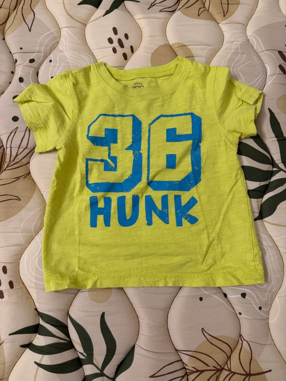 24 Month Carters boys HUNK shirt